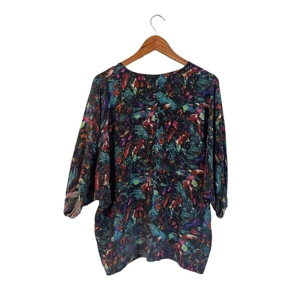 Love Richard Chai Blouse Popover Abstract Art To Wear Contemporary - Picture 2 of 4